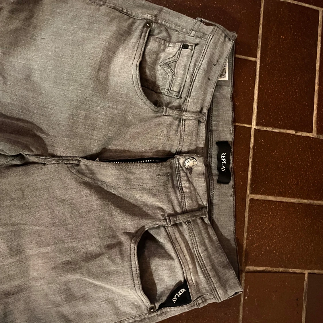 Grå jeans från Replay - 1