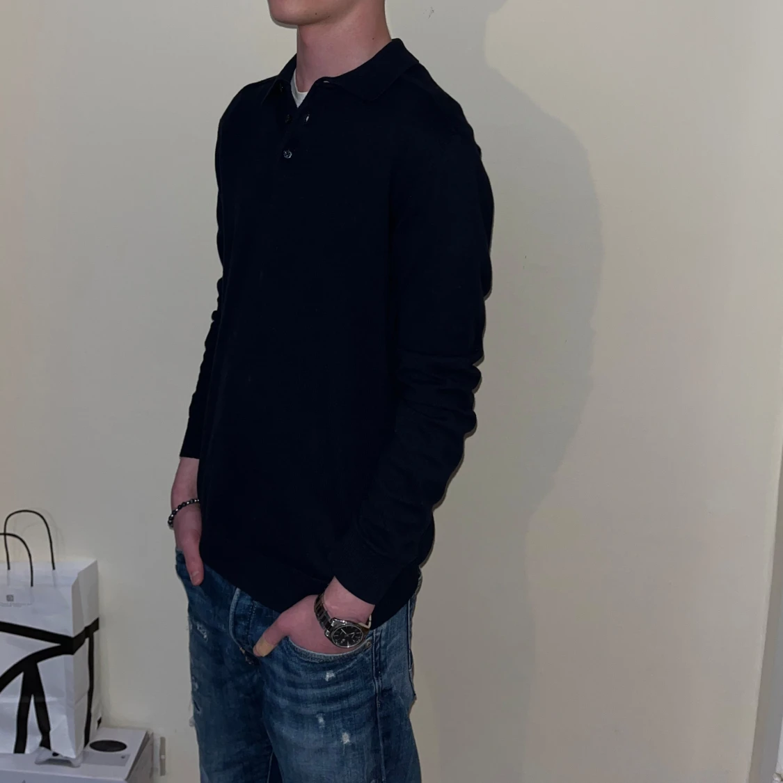 Långärmad piké  - 3