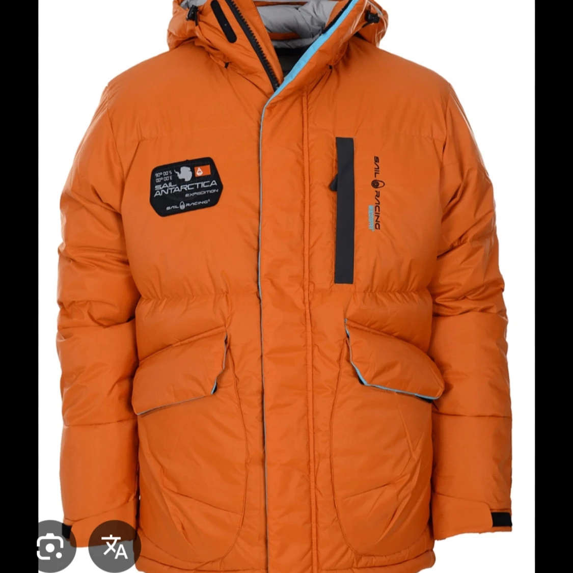 Orange dunjacka från Sail Racing - 4