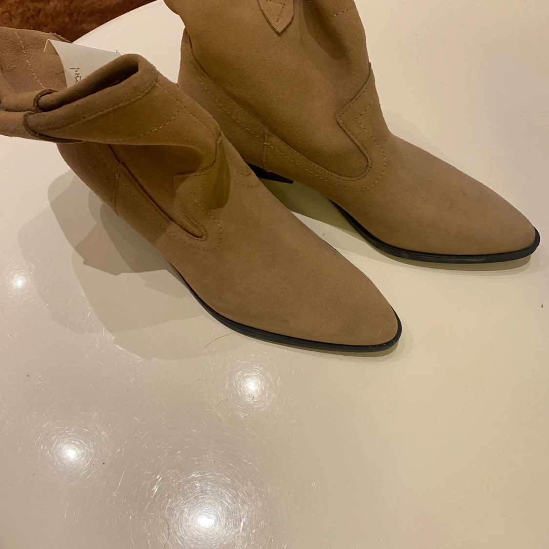 Beige boots från Pull&Bear - 1