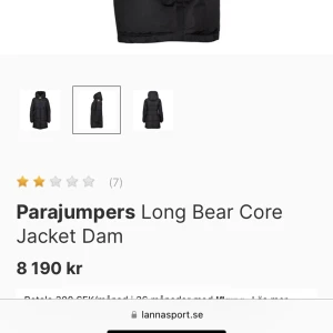 Ny parajumpers jacka till salu  - Säljer en Parajumpers jacka jag köpte 17 Nov 2022! Jag har använt den men den är fortfarande i god skick. Original pris: 8190kr säljer den för 5000kr  