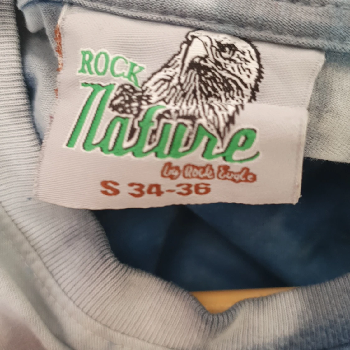 Blå tie dye t shirt - 91