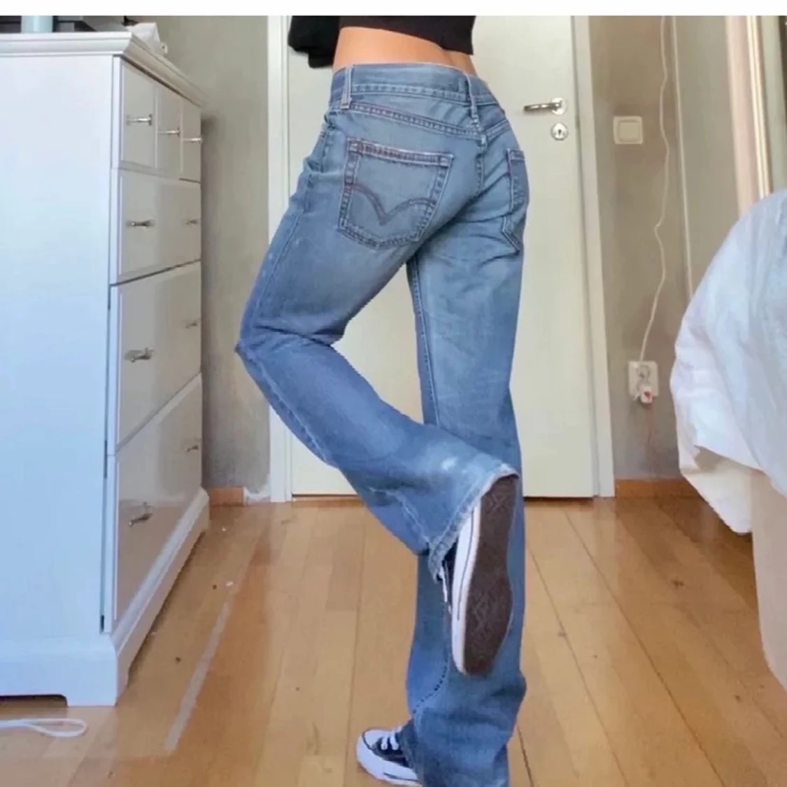 Levis lowaist eve jeans