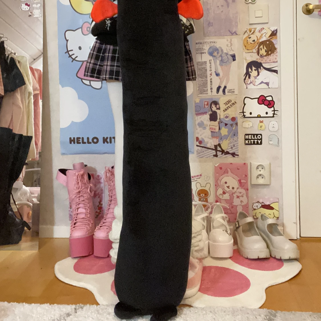 Mewaii lång katt gosedjur - 90