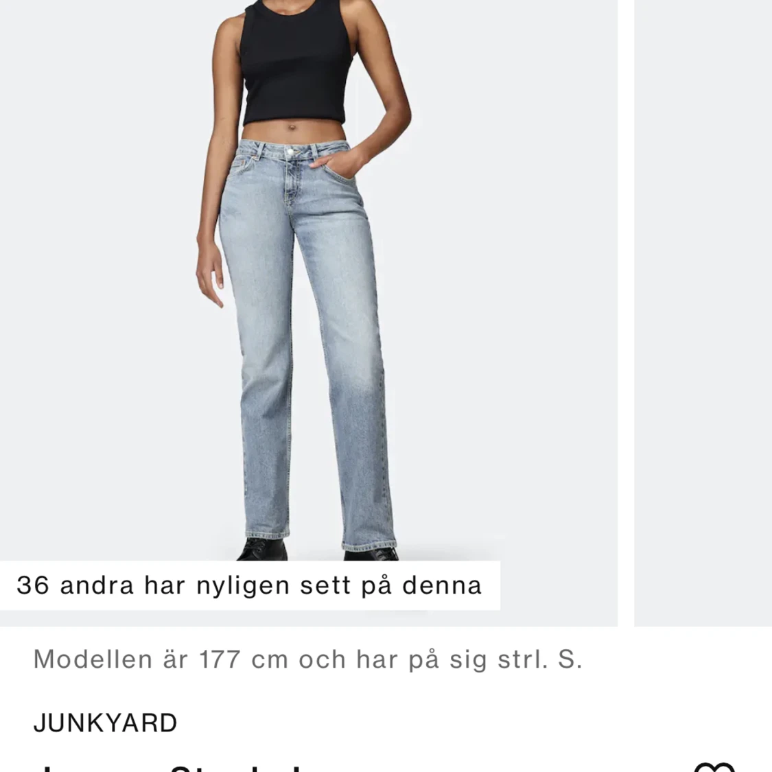 Low rise jeans
