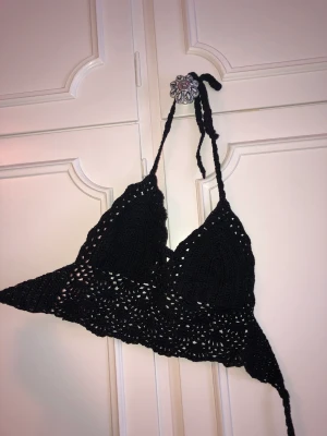 Sommar topp - Jättefin virkad sommartopp☀️ Aldrig använd, köparen står för frakten (Vid flera intressen gäller budgivning)