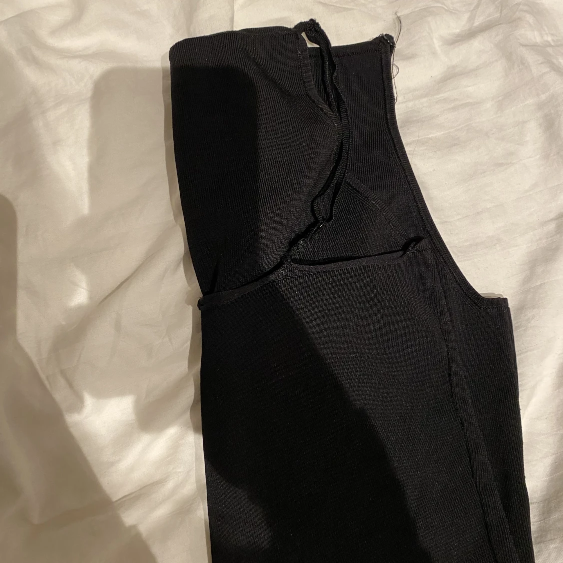 Svart linne/topp  - 90