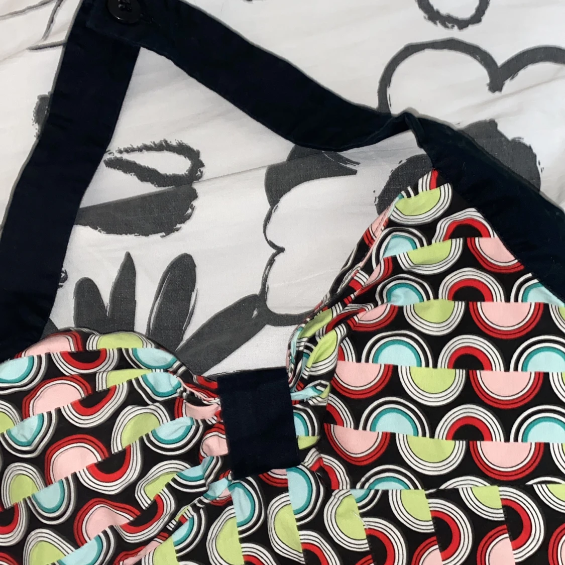 Flerfärgad topp - 90