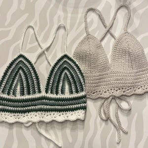 Virkad topp - Kundbeställning💚🤍 