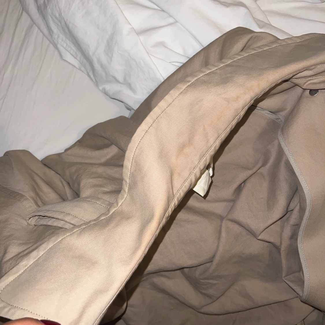 Arket Trenchcoat beige SLUTSÅLD - 91