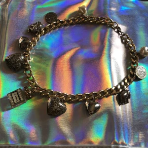 Guld blandat kedja halsband - I bra-skick 