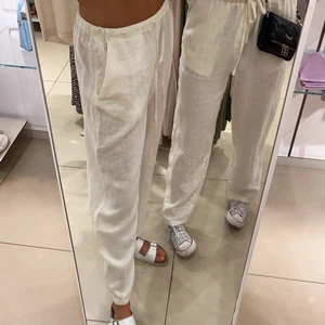 Linnebyxor  - Superfina linnebyxor, köpte på mango i somras😍