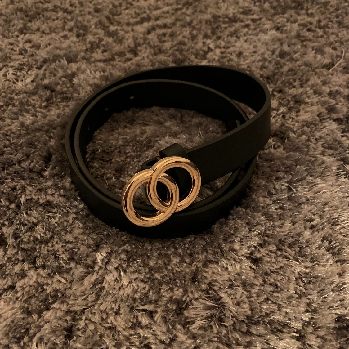 Gina Tricot svart skärp - 90