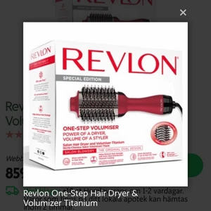 Revlon hårtork - Säljer min revlon hårfön/hårtork då den inte riktigt passar mitt hår. Använd men i bra skick. 