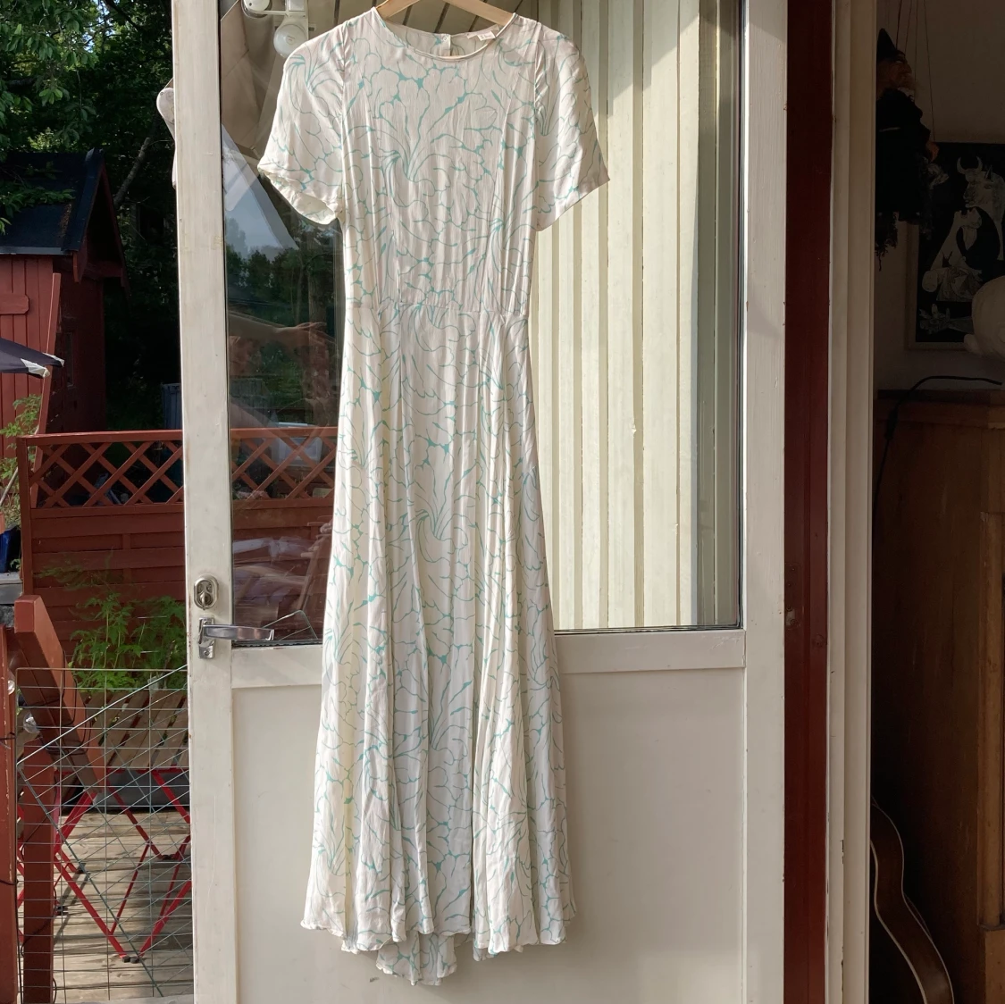 Vit maxiklänning strl 36 - 90
