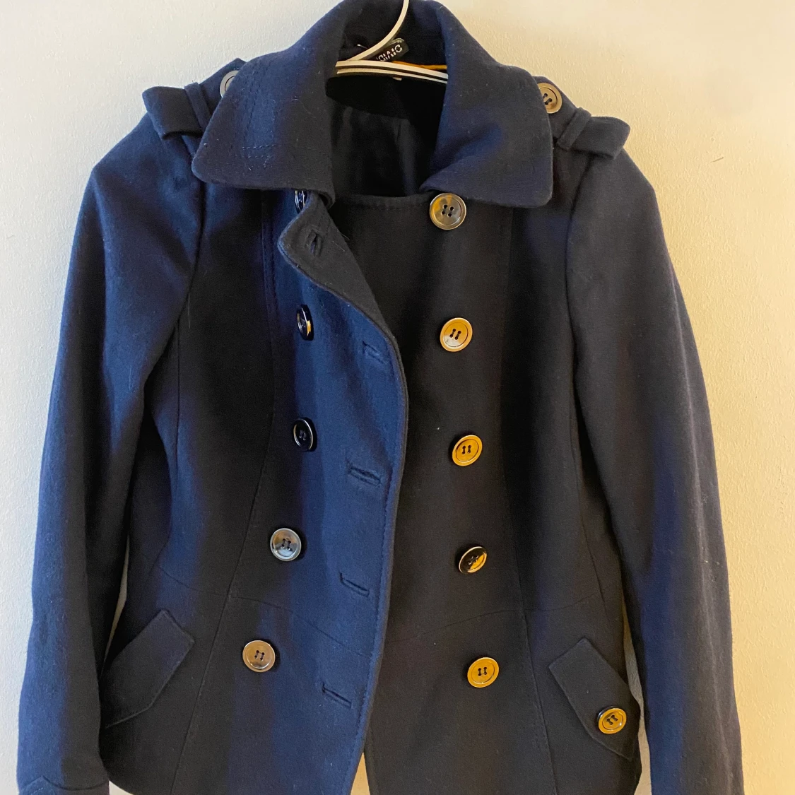 Mörk blå kappa  - 91