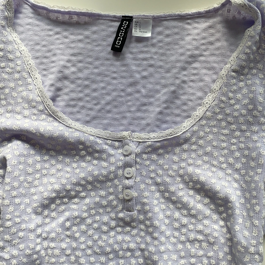 Blommig söt topp från H&M - 90