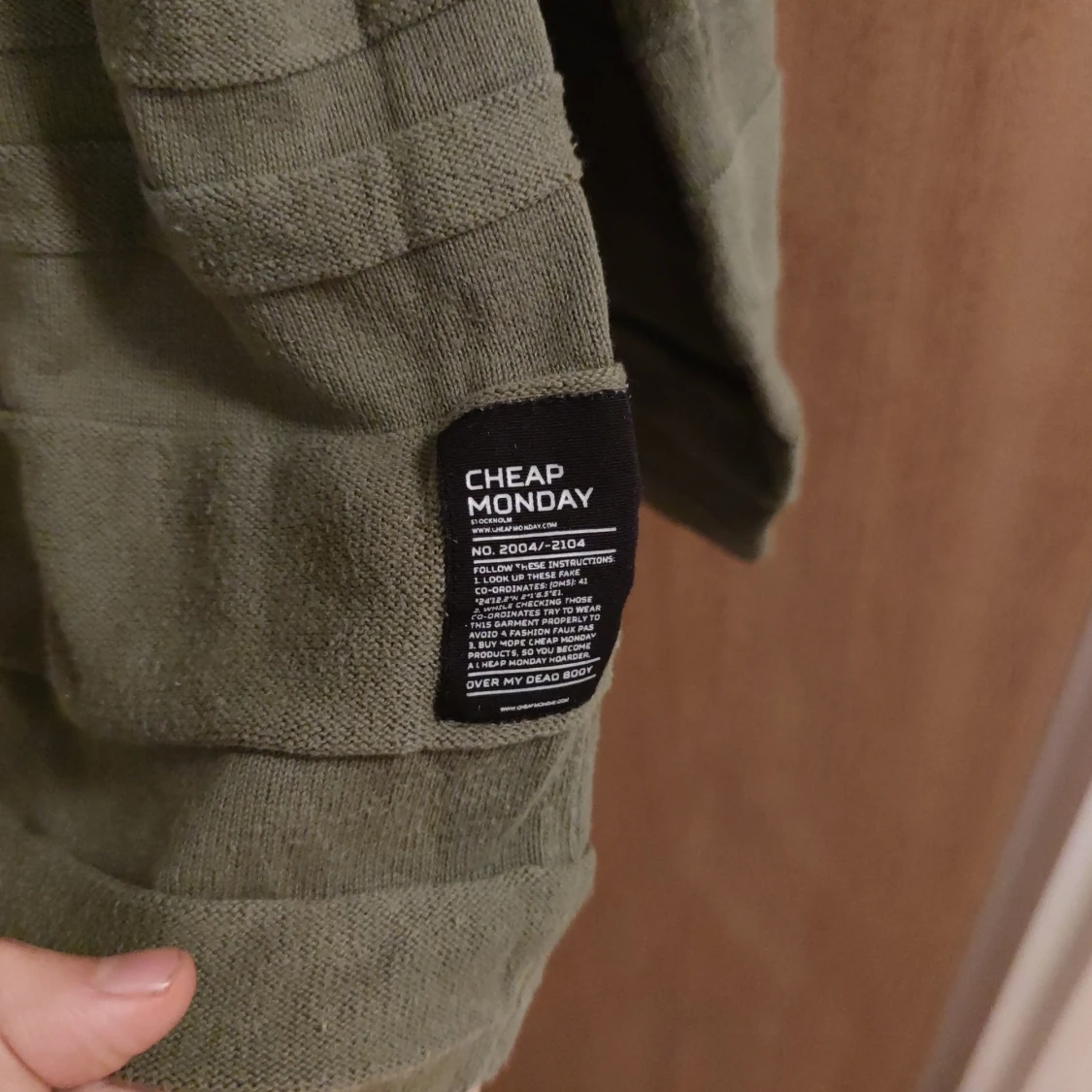 Cheap Monday Grön sweatshirt s - 90