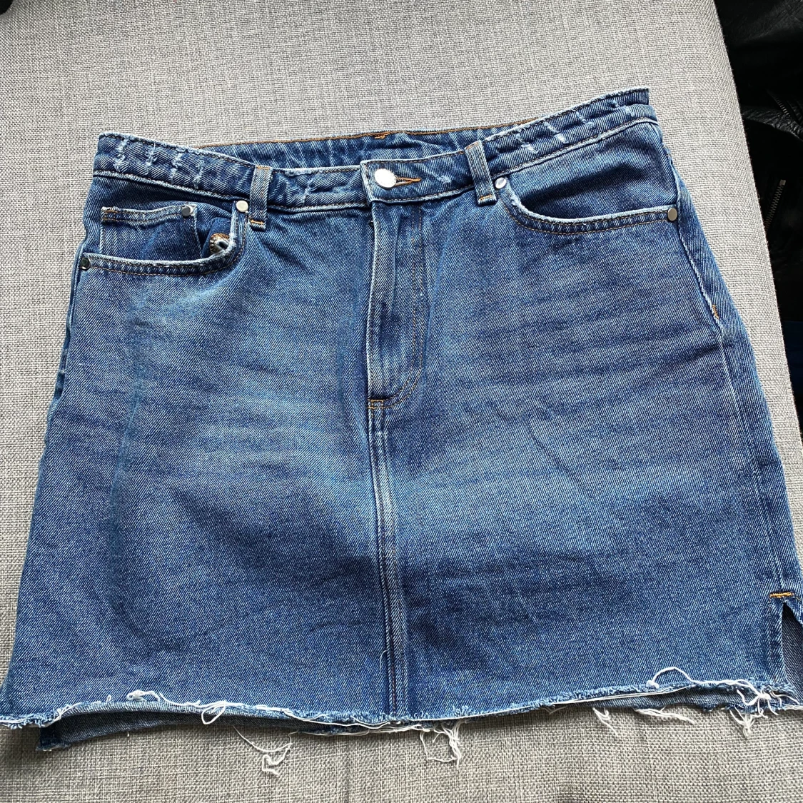 Blå jeanskjol  - 91