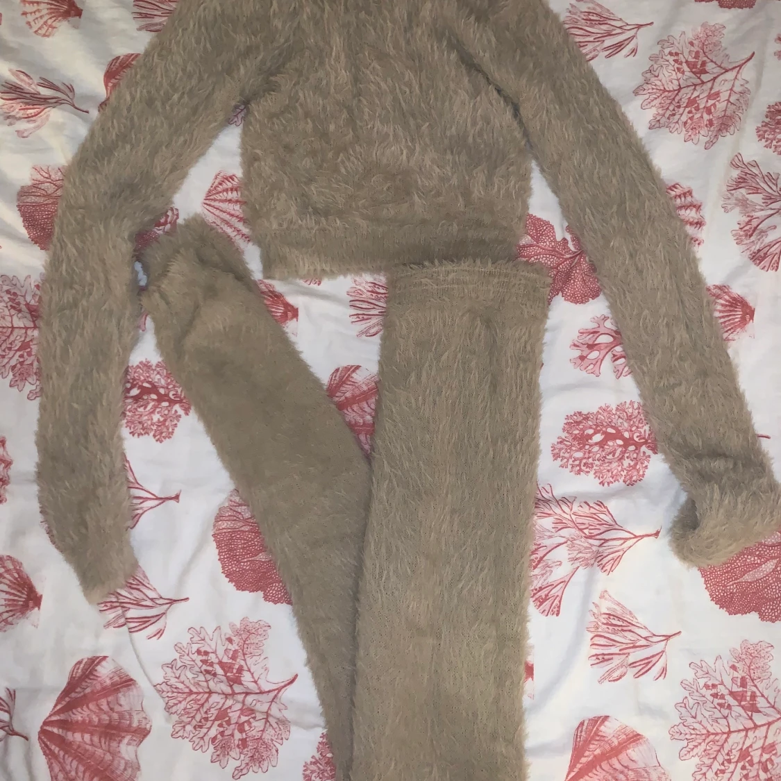 Beige jätte skön 2 set