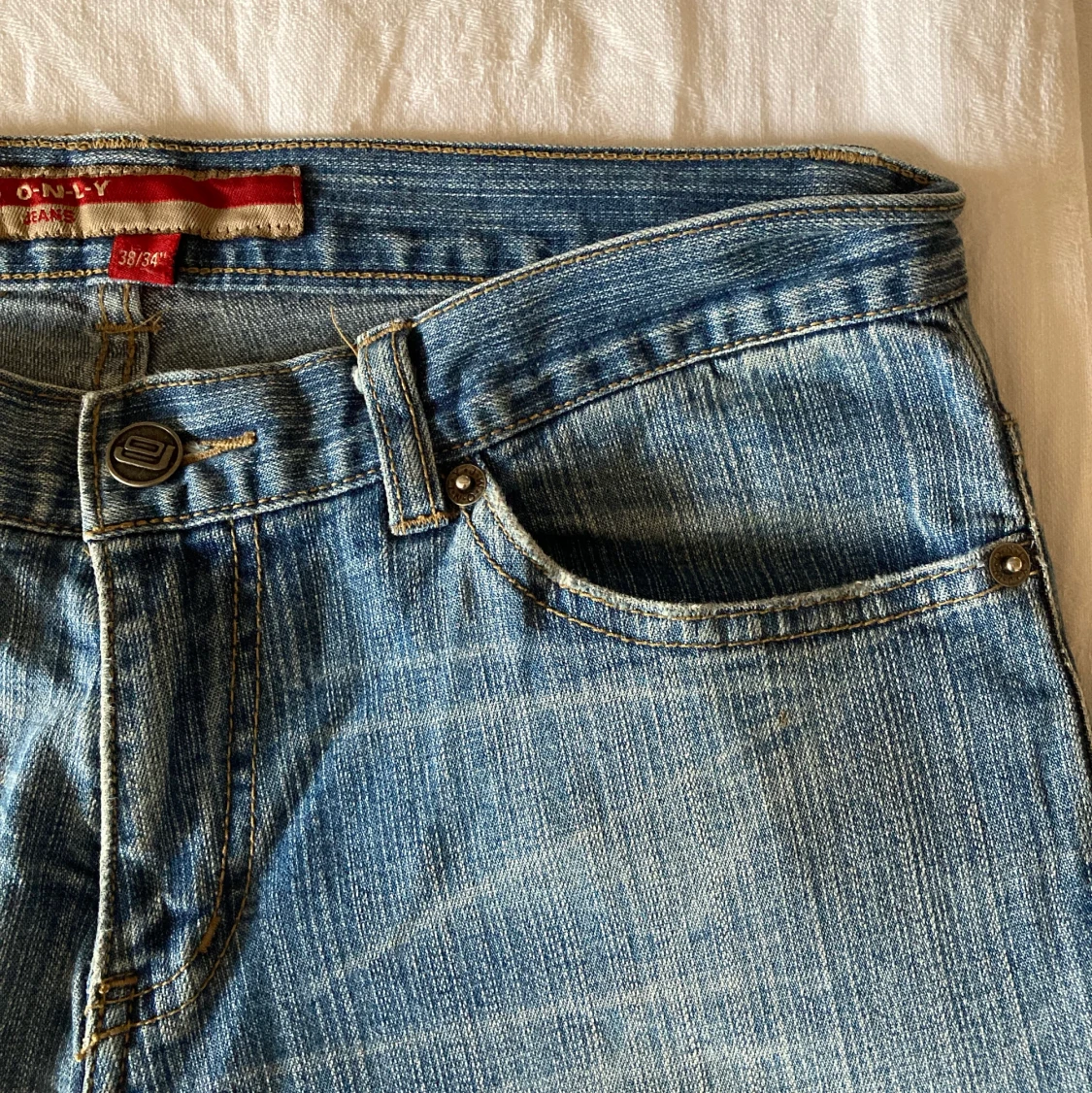 Low waisted only jeans 38/34 - 90