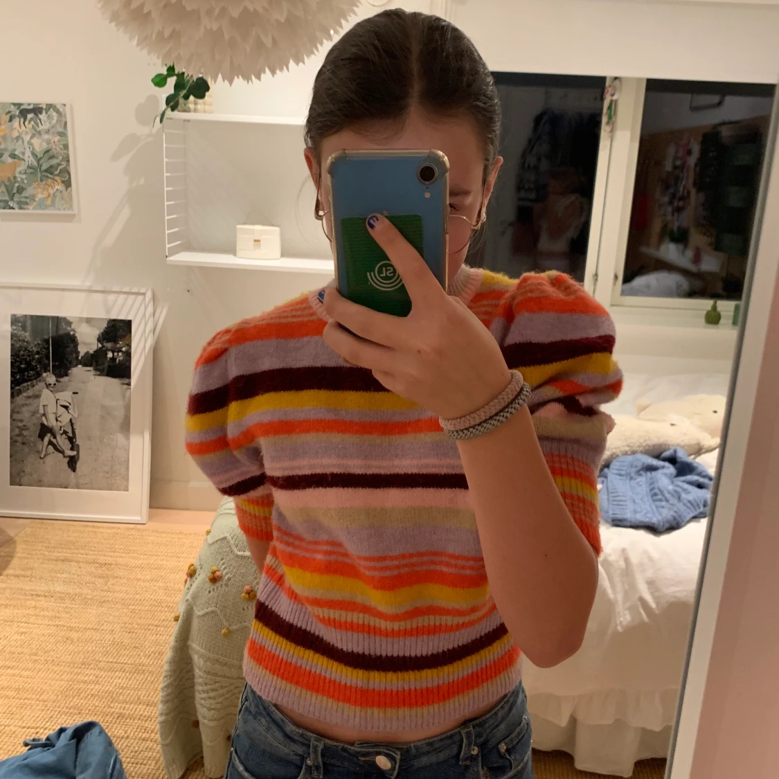 Puffärmad tröja  - 90