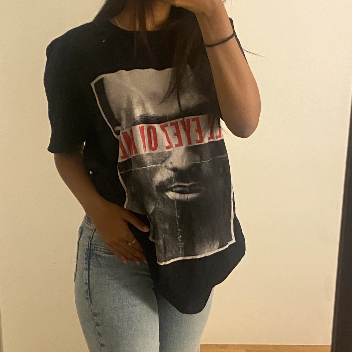 2 pac oversized t-shirt M