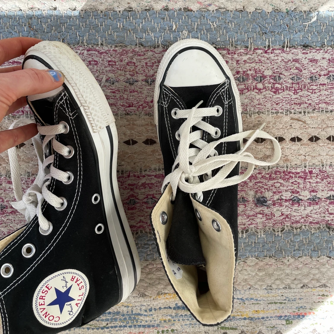 Svarta converse - 91
