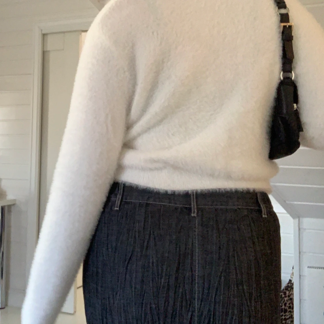 Fluffig vit kofta - 91