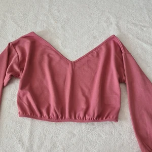 Topp - Långärmad magtopp,oanvänd  rosa