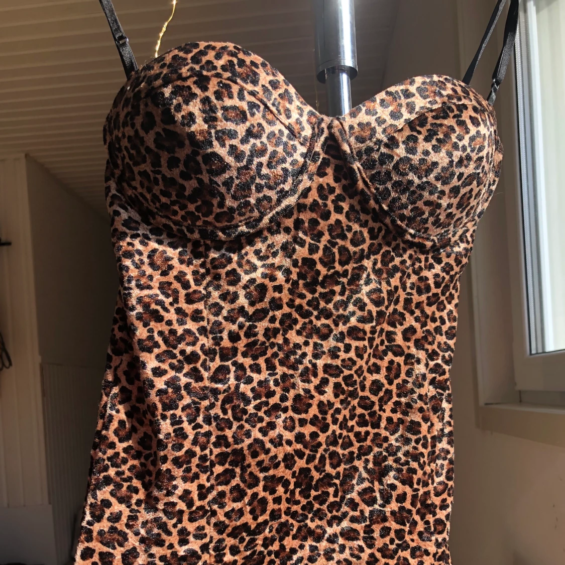 Negligé corset velvet topp