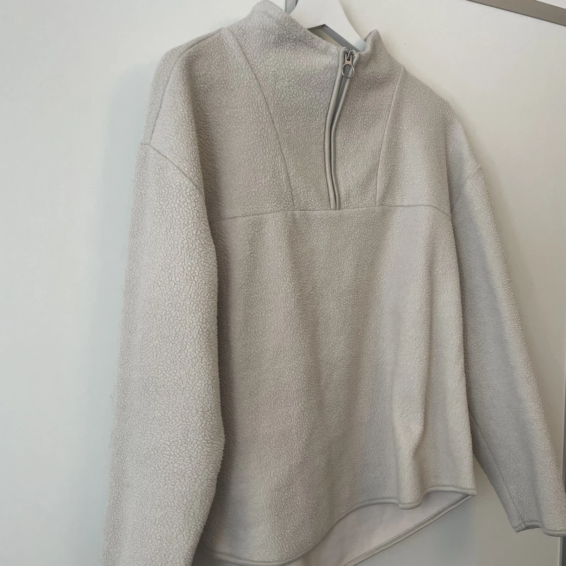 Beige fleece