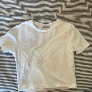 Zara t-shirt - Croppad t-shirt från zara. Bra baströja. Storlek S passar både Xs/S.