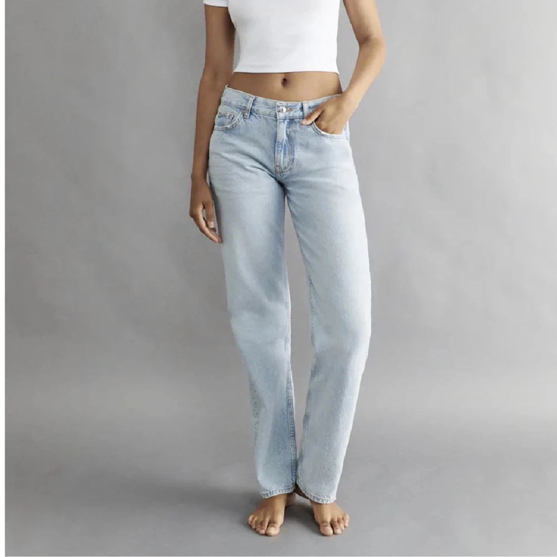 Gina tricot low waist jeans