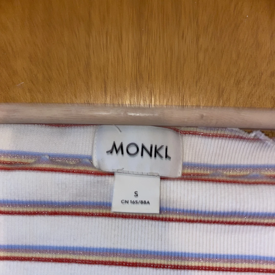 Randig kroppad topp  - 90