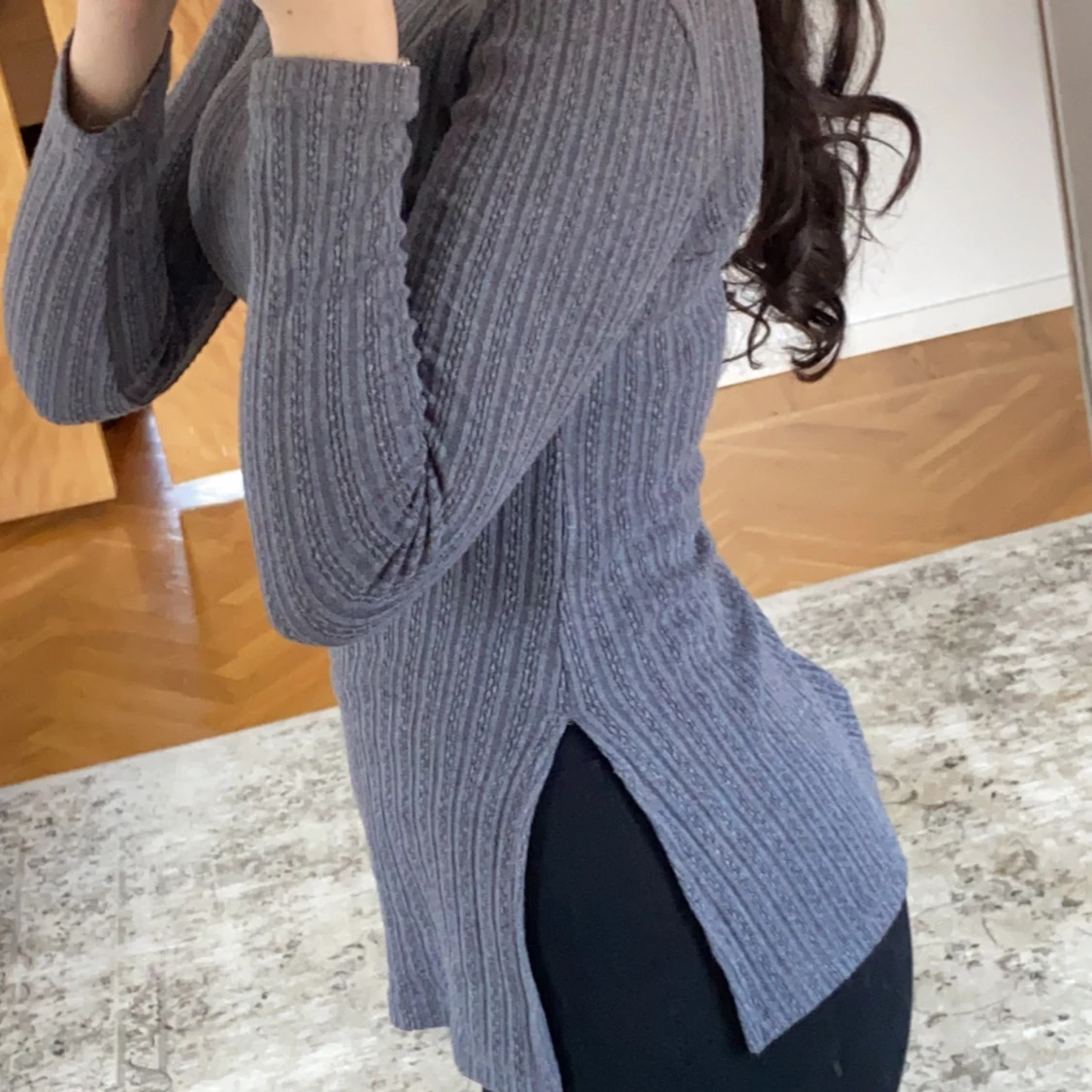 Tröja/topp med slit