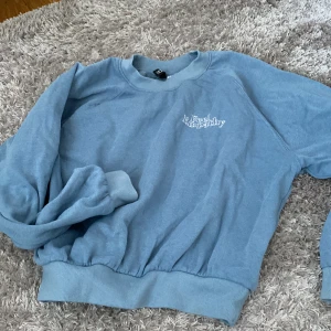 Sweatshirt  - Blå sweatshirt 
