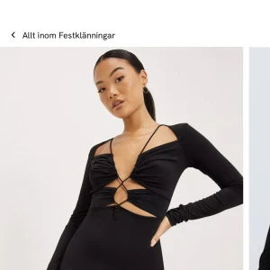 Klänning  - Säljer denna jättesnygga klänning ifrån Nelly pågrund av att jag fick dubbletter. Super snygg till sommaren. Köptes för 399kr. 