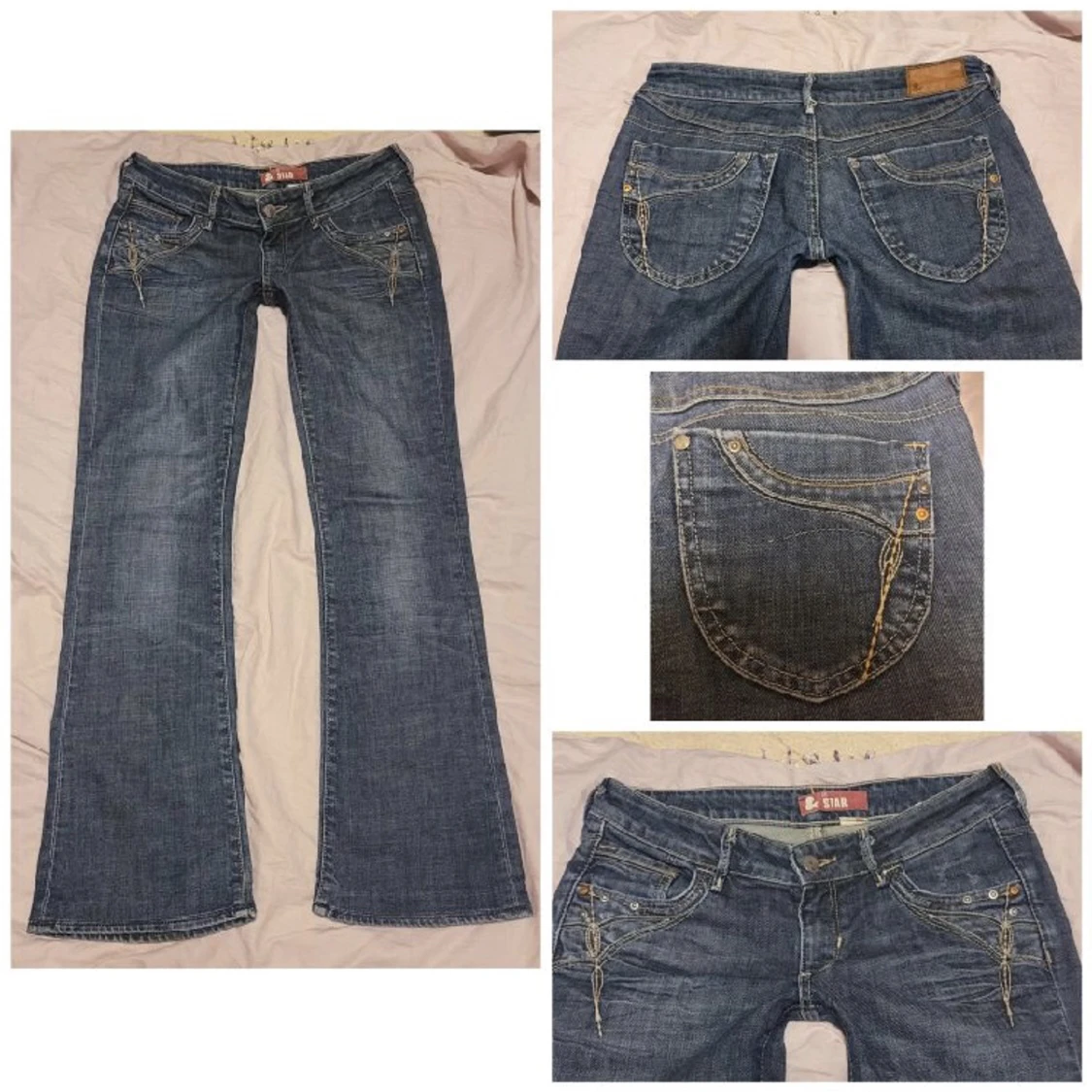 Lågmidjade jeans  - 91