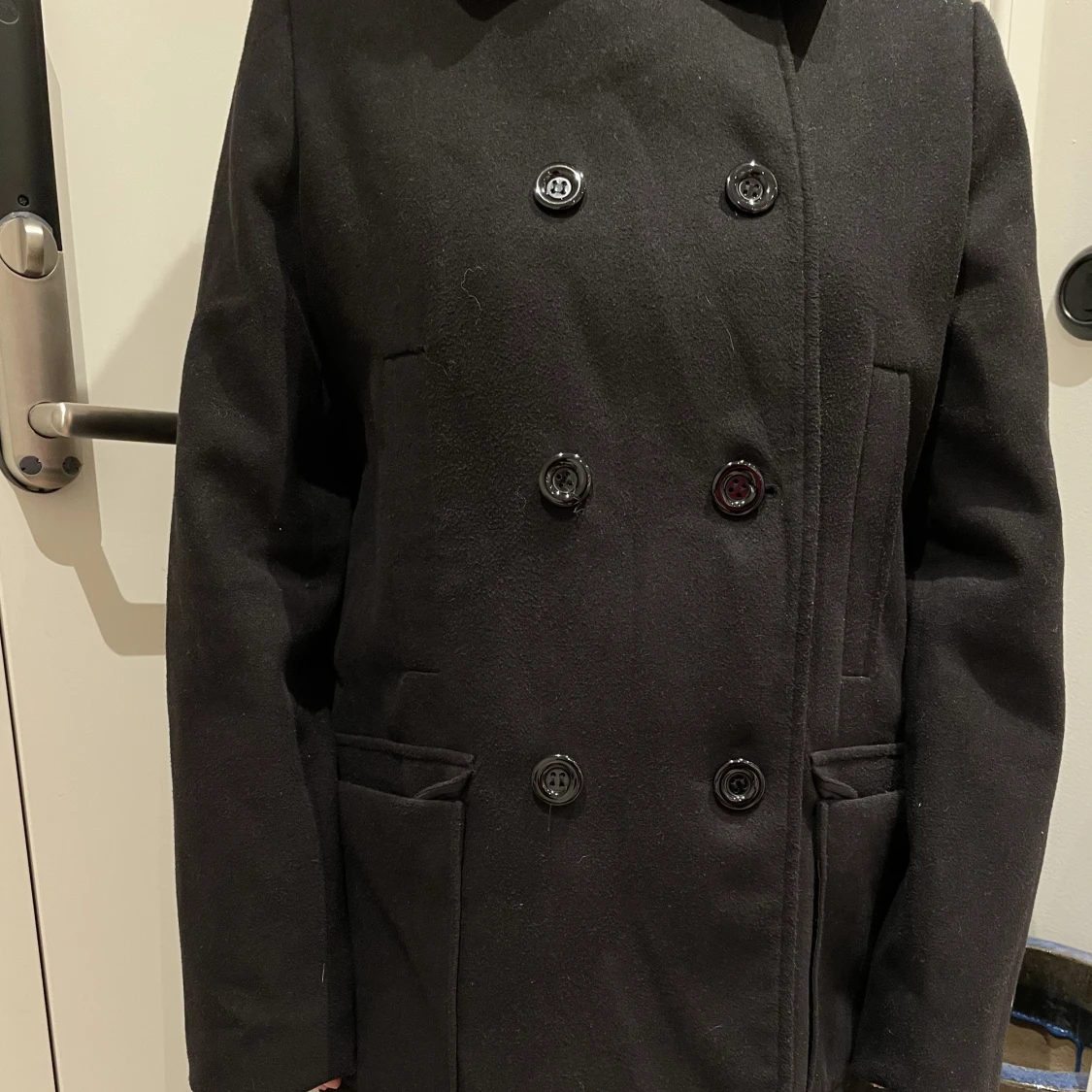 Svart, höstig kostymkappa - 91