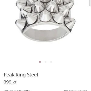 Edblad - Säljer min Edblad peak ring för att den var för liten🤍köparen står för frakt 