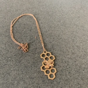 Geting halsband  - Använt 1 gång guldig geting halsband