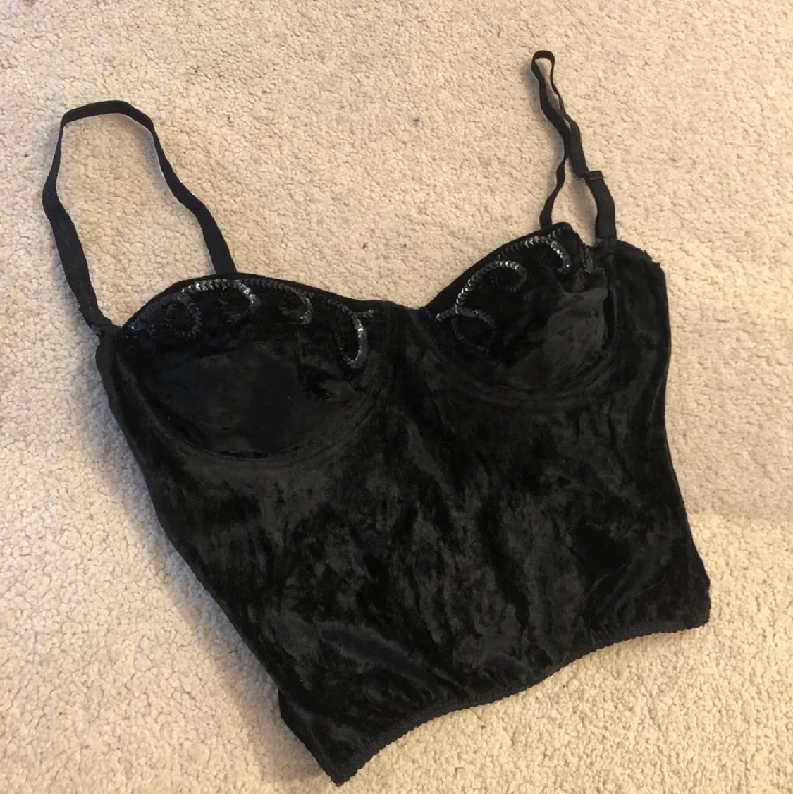 Korsett velour  - 91