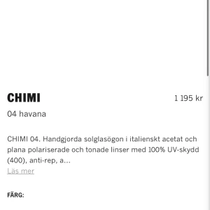 SÖKER 004 HAVANA CHIMIS - SÖKER 004 HAVANA CHIMIS FÖR ETT PRIS RUNT 700