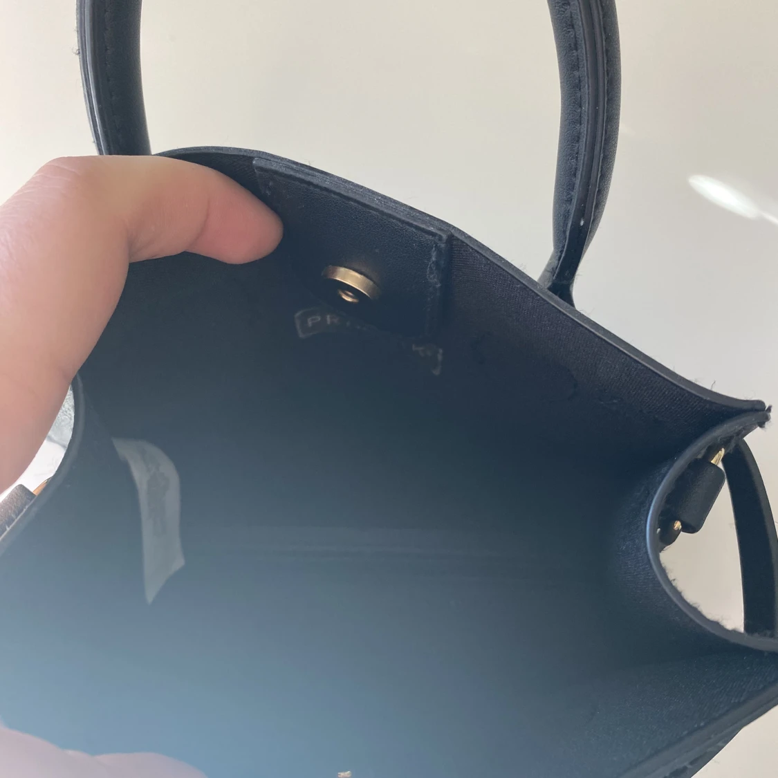 Svart handväska (utan band) - 91