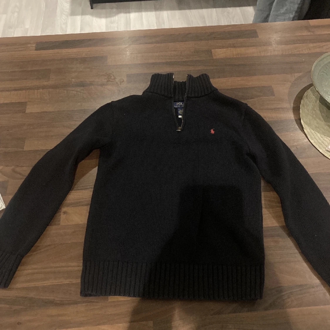 Svart Ralph lauren half zip