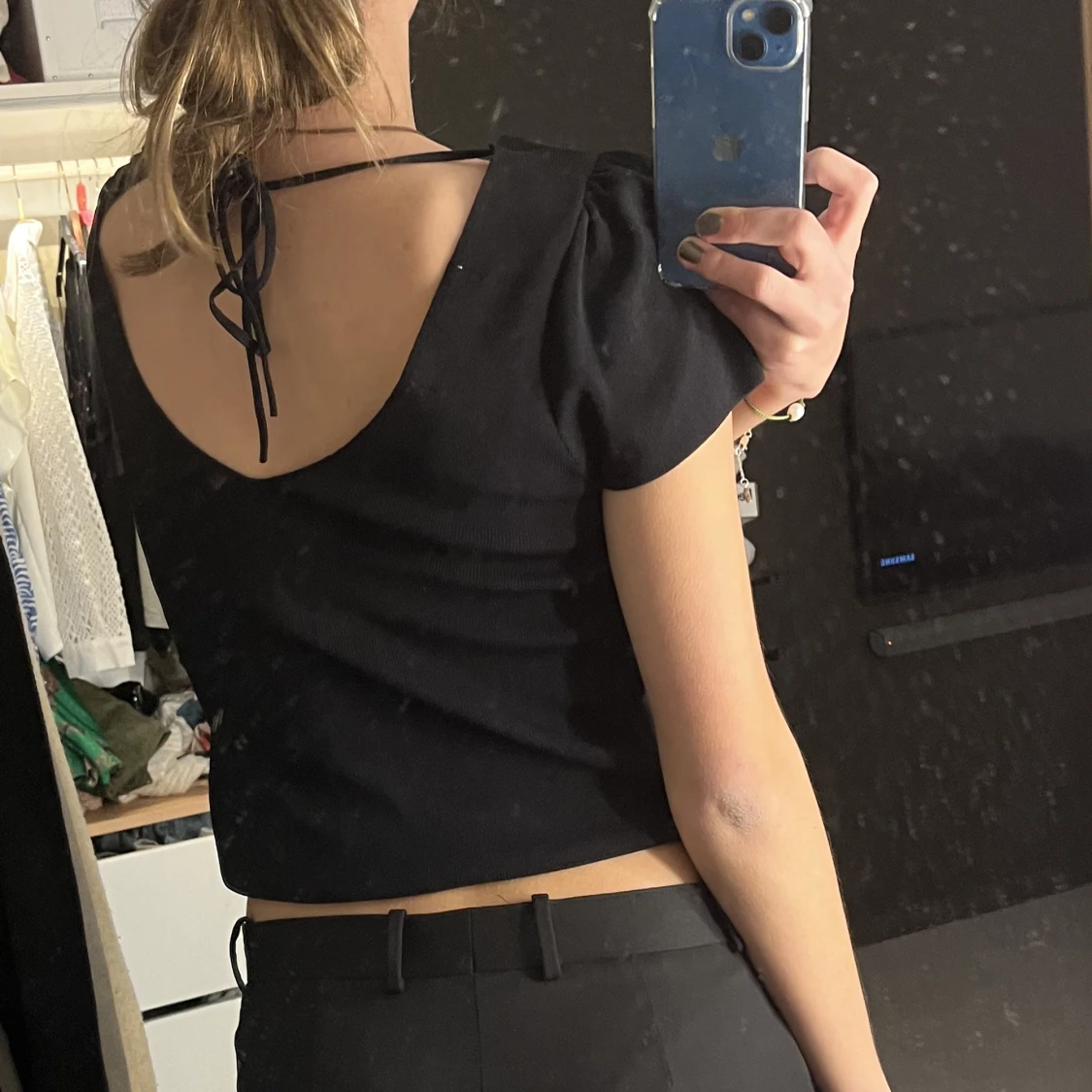 Topp med öppen rygg - 91