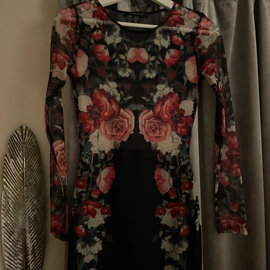 Klänning i mesh - 90