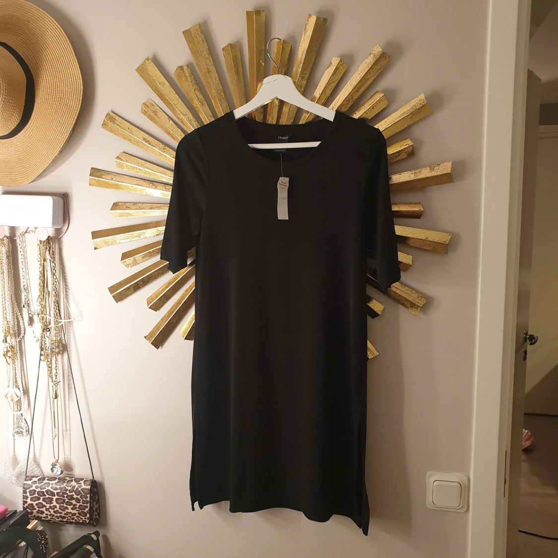 Tunika med slits helt ny med prislappen kvar 