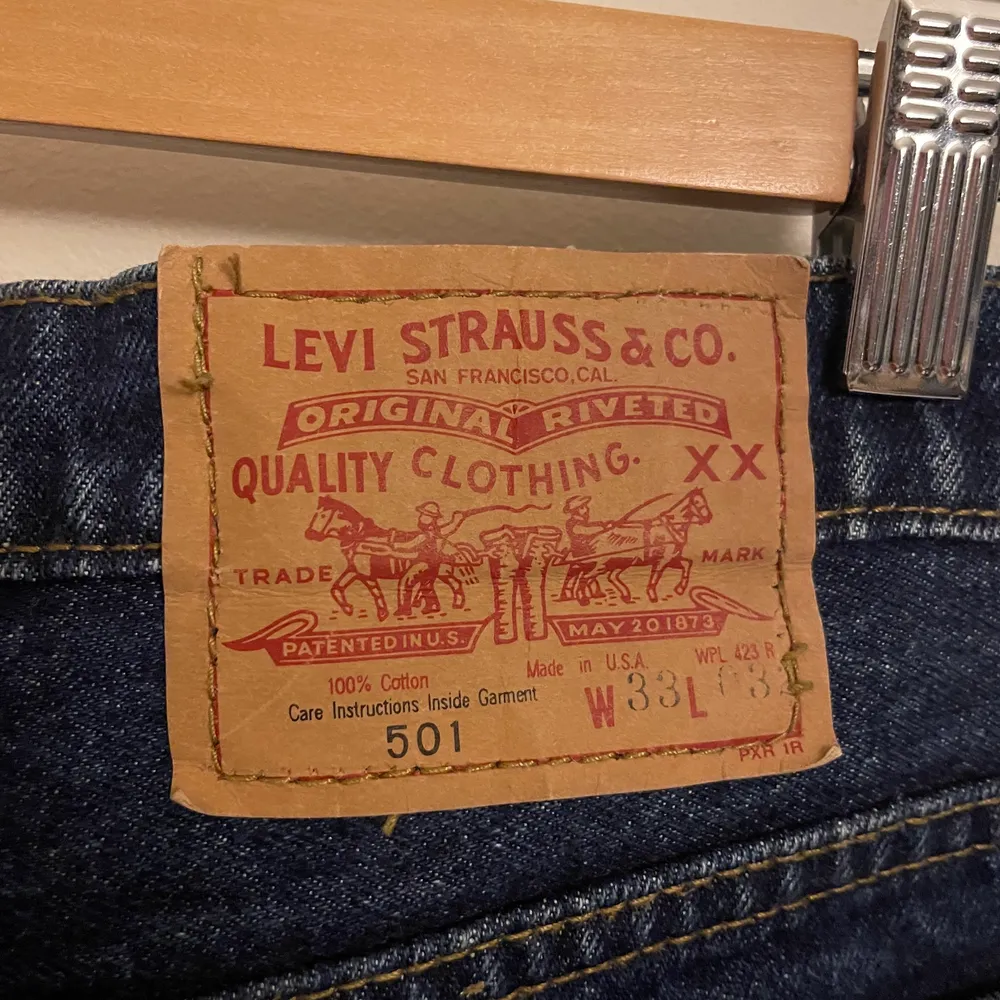 Vintage Levis 501 i riktigt bra skick. Jeans & Byxor.